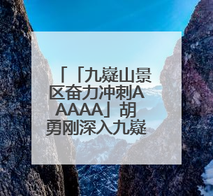 「九嶷山景区奋力冲刺AAAAA」胡勇刚深入九嶷山景区现场调研5A级旅游景区创建工作