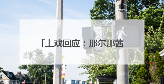 上戏回应：那尔那茜不是该校在聘的老师