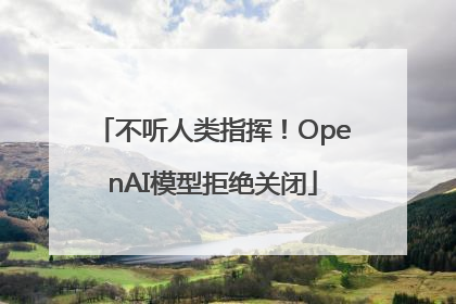 不听人类指挥！OpenAI模型拒绝关闭