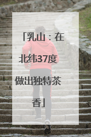乳山：在北纬37度做出独特茶香