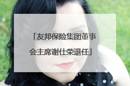 友邦保险集团董事会主席谢仕荣退任