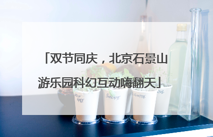 双节同庆，北京石景山游乐园科幻互动嗨翻天