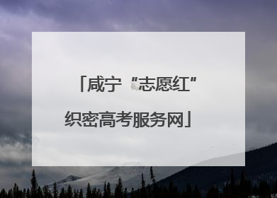 咸宁“志愿红”织密高考服务网