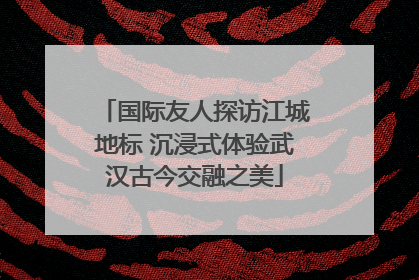 国际友人探访江城地标 沉浸式体验武汉古今交融之美