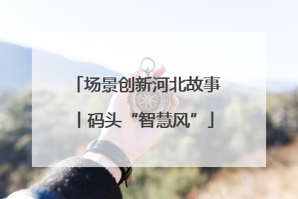 场景创新河北故事丨码头“智慧风”