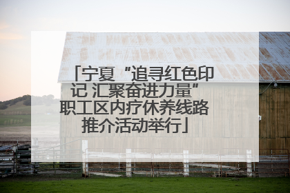 宁夏“追寻红色印记 汇聚奋进力量”职工区内疗休养线路推介活动举行