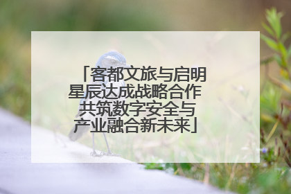 客都文旅与启明星辰达成战略合作 共筑数字安全与产业融合新未来