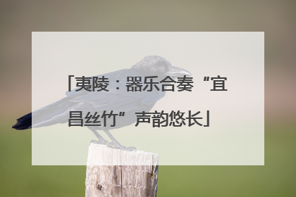 夷陵：器乐合奏“宜昌丝竹”声韵悠长