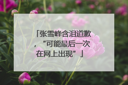 张雪峰含泪道歉，“可能最后一次在网上出现”