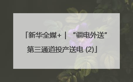 新华全媒+｜“疆电外送”第三通道投产送电 (2)
