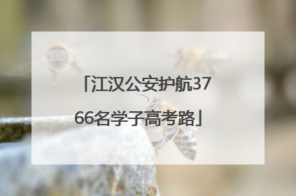 江汉公安护航3766名学子高考路