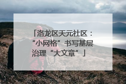 洛龙区天元社区：“小网格”书写基层治理“大文章”