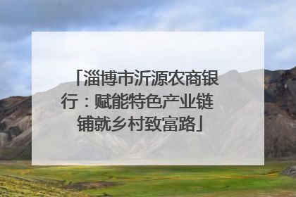 淄博市沂源农商银行：赋能特色产业链 铺就乡村致富路