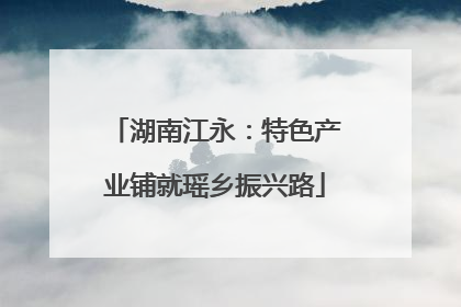 湖南江永：特色产业铺就瑶乡振兴路