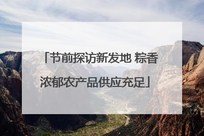 节前探访新发地 粽香浓郁农产品供应充足