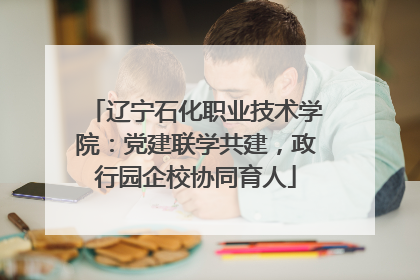 辽宁石化职业技术学院：党建联学共建，政行园企校协同育人