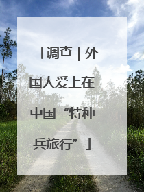 调查｜外国人爱上在中国“特种兵旅行”
