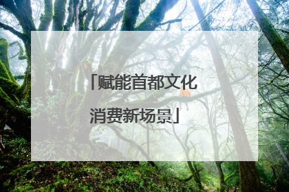 赋能首都文化消费新场景