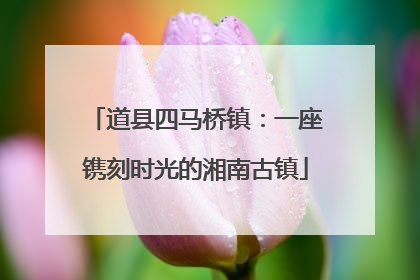 道县四马桥镇：一座镌刻时光的湘南古镇