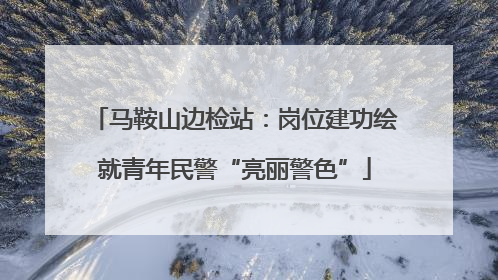 马鞍山边检站：岗位建功绘就青年民警“亮丽警色”