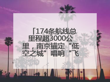 174条航线总里程超3000公里，南京锚定“低空之城”唱响“飞得更高”